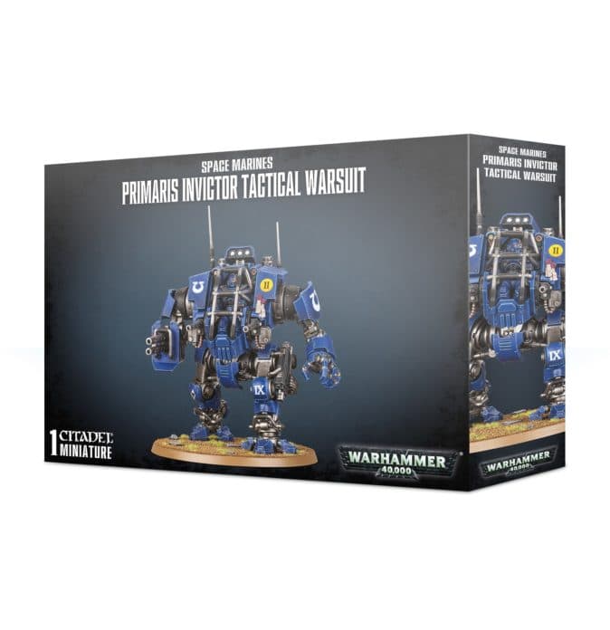 Space Marines Primaris Invictor Tactical Warsuit - Image 1