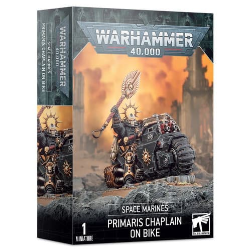 Primaris Chaplain on Bike