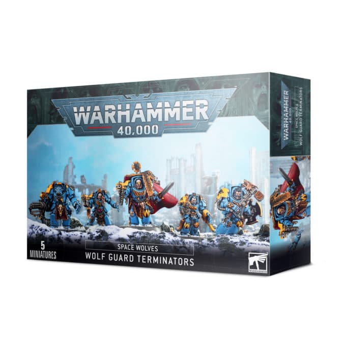 Space Wolves Wolf Guard Terminators - Image 1