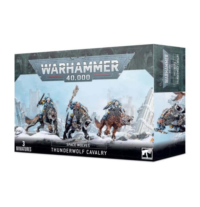 Space Wolves Thunderwolf Cavalry - Image 1