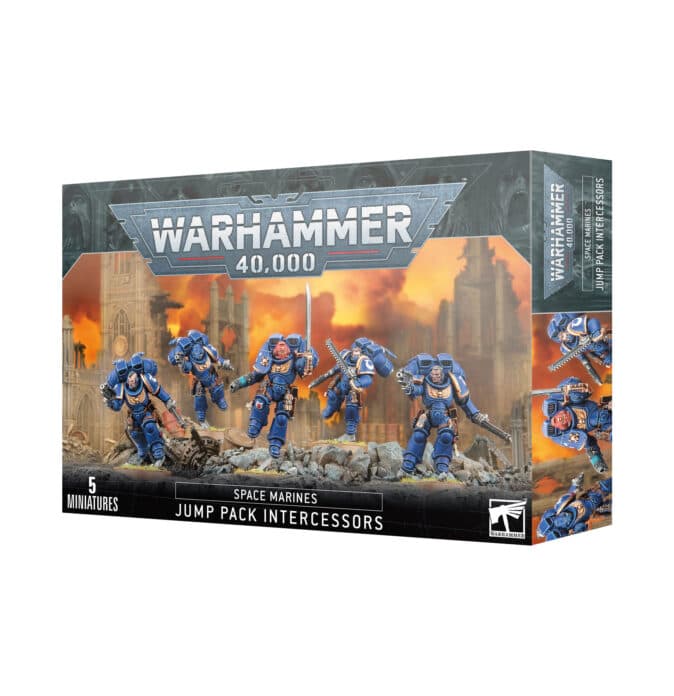 Space Marines: Jump Pack Intercessors Squad - Image 1