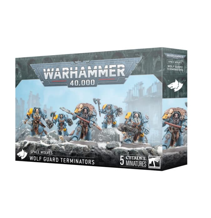 Warhemmer 40,000: Space Wolves: Wolf Guard Terminators - Image 1