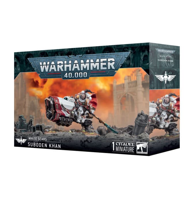 Space Marines White Scars Suboden Khan - Image 1