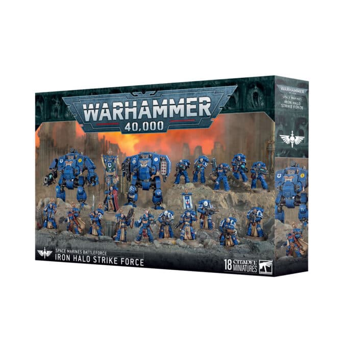 Space Marines Battleforce Iron Halo Strike Force - Image 1