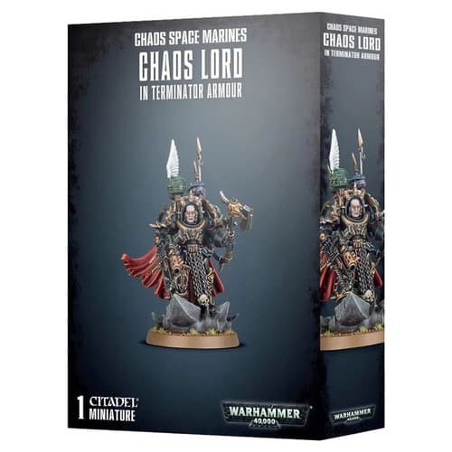 Chaos Lord in Terminator Armour - Image 1