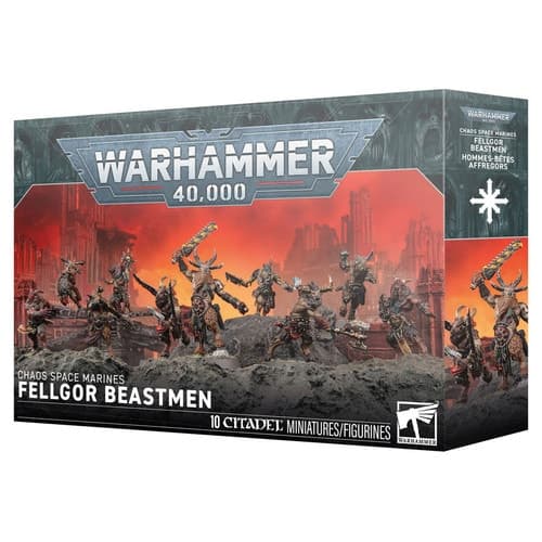 43-67 Warhammer 40,000: Chaos Space Marines: Fellgor Beastmen - Image 1