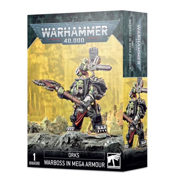 Orks: Ork Warboss in Mega Armour - Image 1