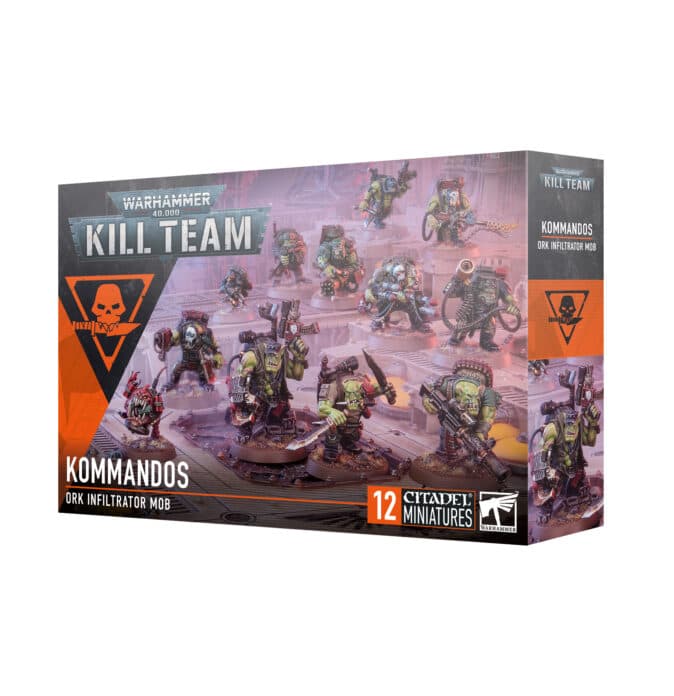 Warhammer 40,000: Kill Team: Data Cards: Kommandos - Image 1