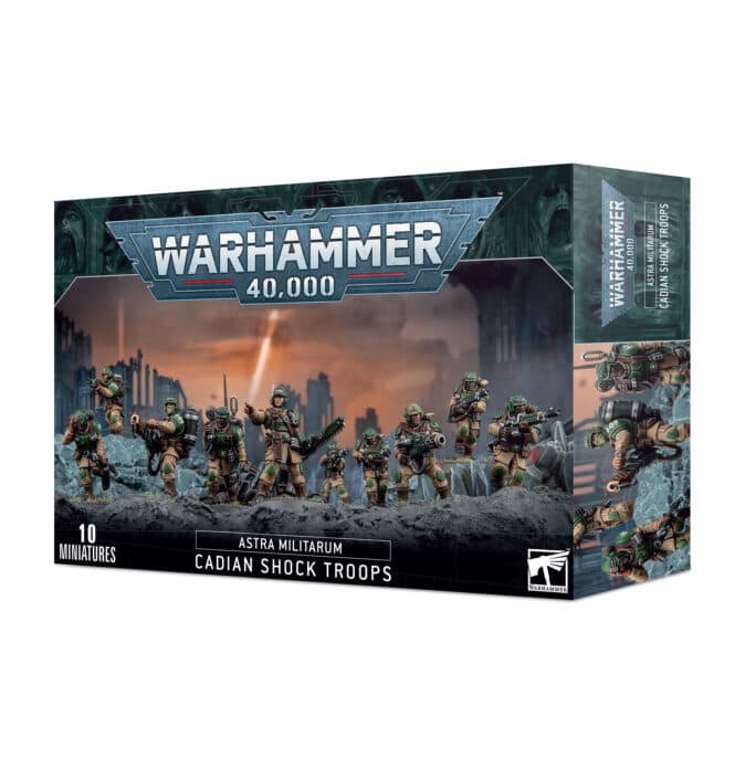Astra Militarum: Cadian Shock Troops - Image 1