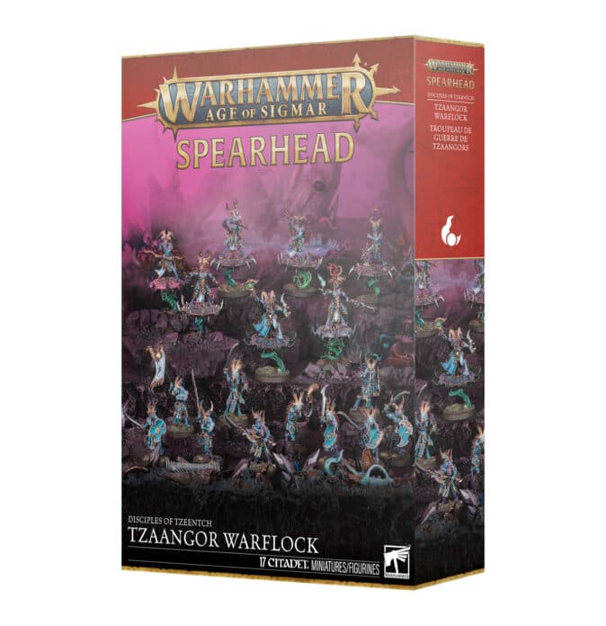 Spearhead Disciples of Tzeentch Tzaangor Warflock - Image 1