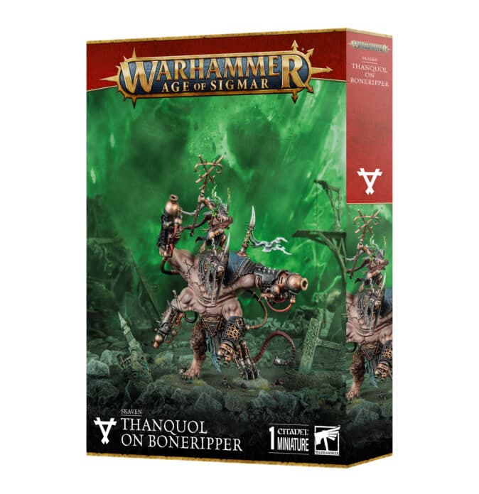 Age of Sigmar Skaven Thankquol on Boneripper - Image 1