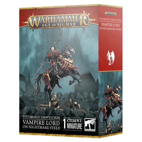 Soulblight Gravelords: Vampire Lord on Nightmare Steed