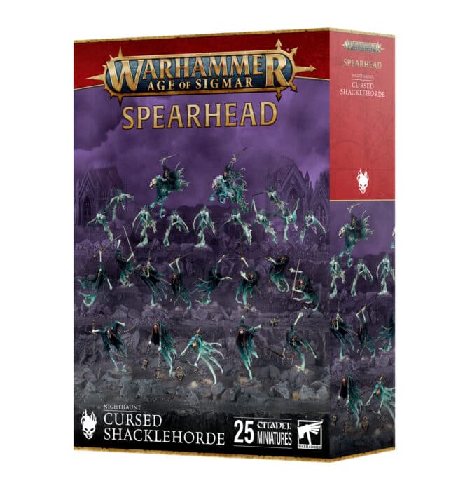 Age of Sigmar: Spearhead Nighthaunt Cursed Shacklehorde - Image 1