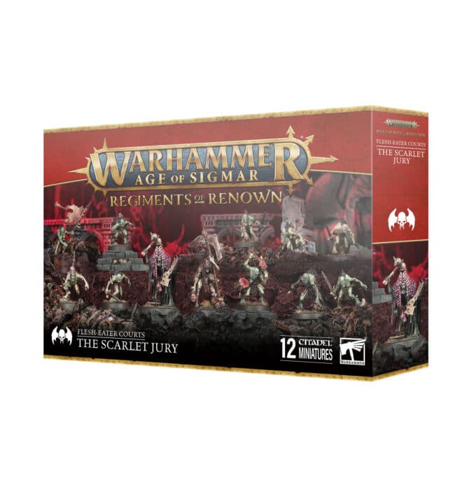 Age of Sigmar: Regiments of Renown: Flesh Eater Courts The Scarlet Jury - Image 1
