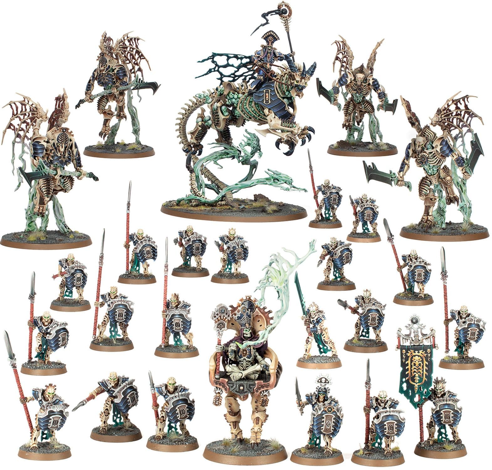 Battleforce: Ossiarch Bonereapers - Null Myriad Phalanx - Image 1