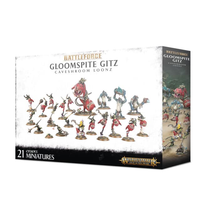 Gloomspite Gitz: Caveshroom Loonz