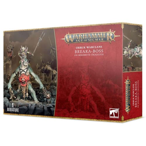 Orruk Warclans: Breaka-Boss on Mirebrute Troggoth - Image 1
