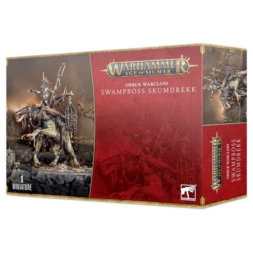Orruk Warclans: Swampboss Skumdrekk on Sloppklaw