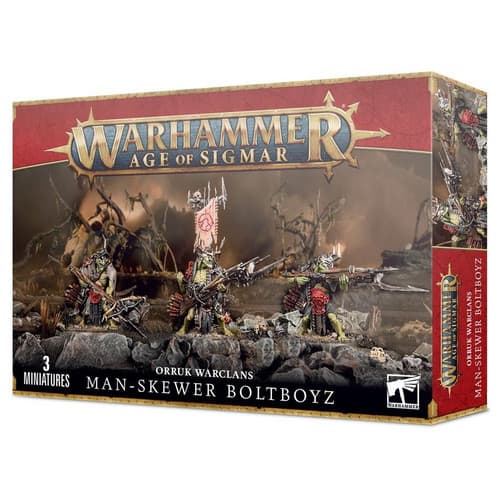 Orruk Warclans: Man-Skewer Boltboyz - Image 1