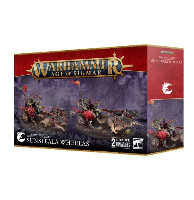Age of Sigmar: Gloomspite Gitz Sunsteala Wheelas - Image 1