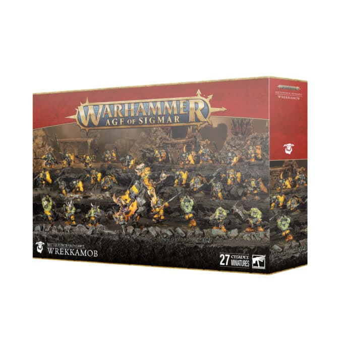 Age of Sigmar: Battleforce Ironjawz Wrekkamob - Image 1