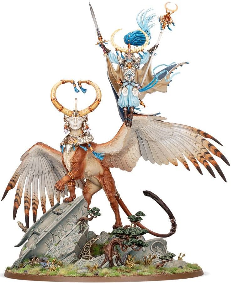 Archmage Teclis and Celennar, Spirit of Hysh - Image 1