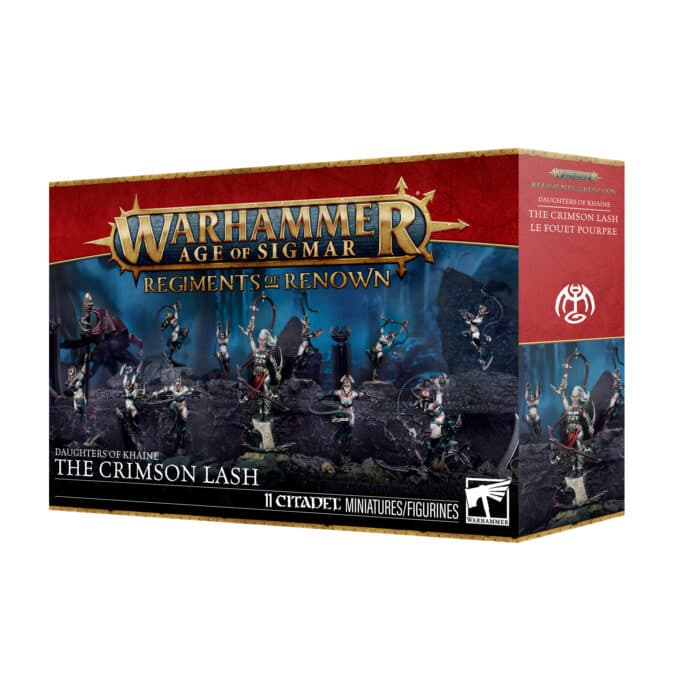 Daughters of Khaine Regiment of Renown The Crimson Lash