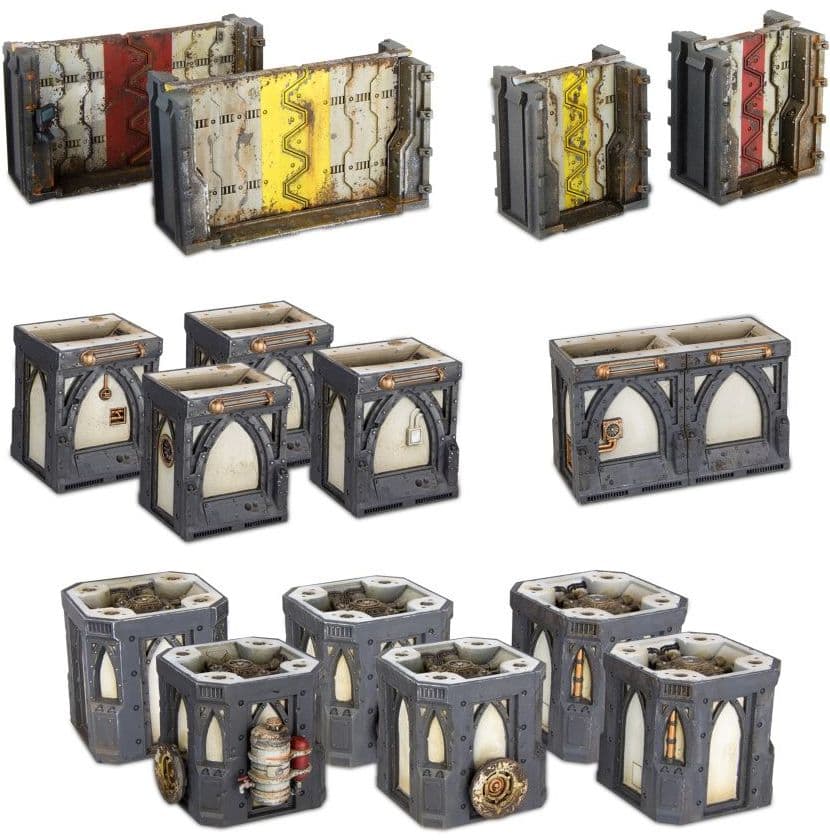 Necromunda Zone Mortalis Columns and Walls