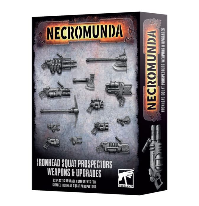 Necromunda: Ironhead Squat Prospectors Weapons and Upgrades - Image 1