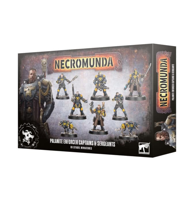 Necromunda: Palanite Enforcer Captains & Sergeants - Image 1