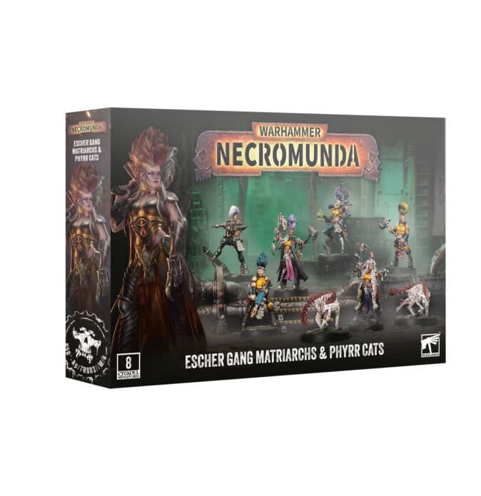 Necromunda Escher Gang Matriarchs and Phyrr Cats - Image 1