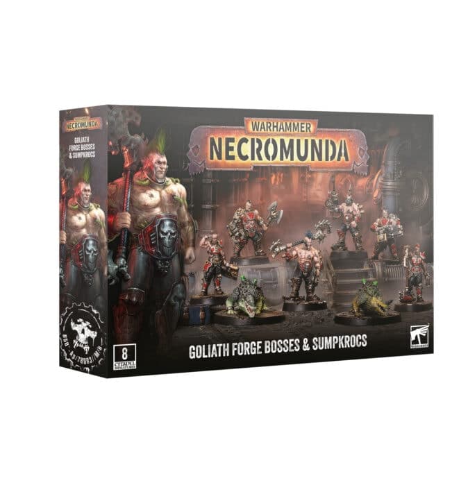 Necromunda Goliath Forge Bosses and Sumpkrocs - Image 1