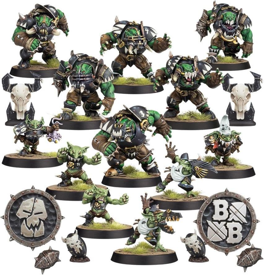 Black Orc Blood Bowl Team: The Thunder Valley Greenskins