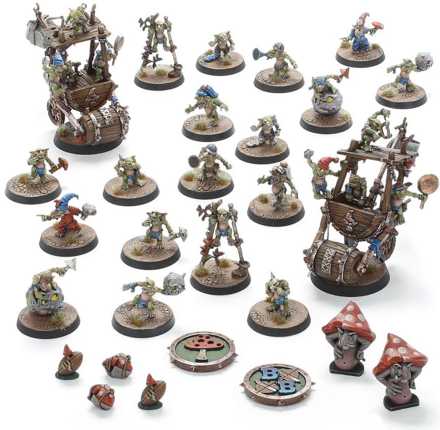 Snotling Blood Bowl Team - Crud Creek Nosepickers - Image 1