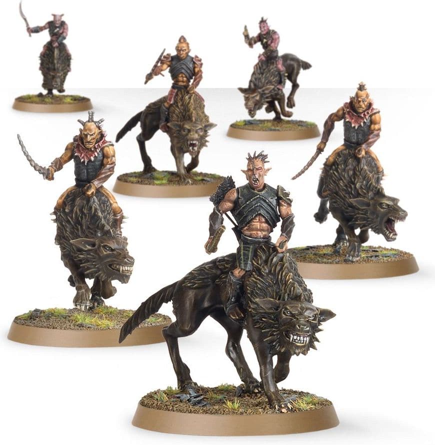 Hunter Orcs on Fell Wargs - Image 1