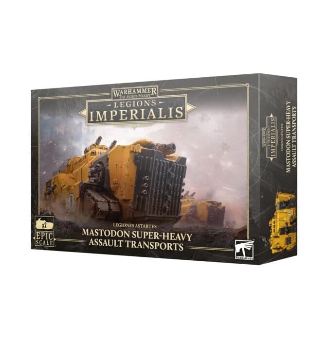 Warhammer: Legions Imperialis: Mastodon Super heavy Assault Transports