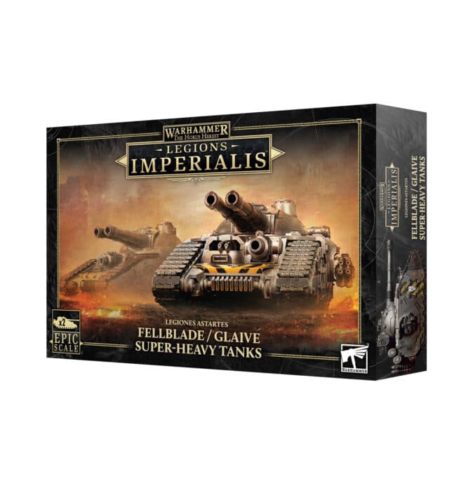 Legions Imperialis Legiones Astartes Fellblade Glaive Super heavy Tanks