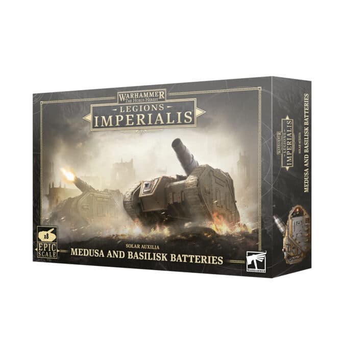 Legio Imperialis: Solar Auxilia: Medusa and Basilisk Batteries - Image 1