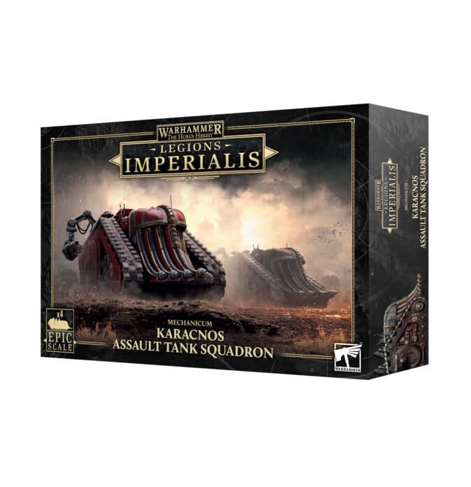 Legions Imperialis Mechanicum: Karacnos Assault Tank Squadron - Image 1