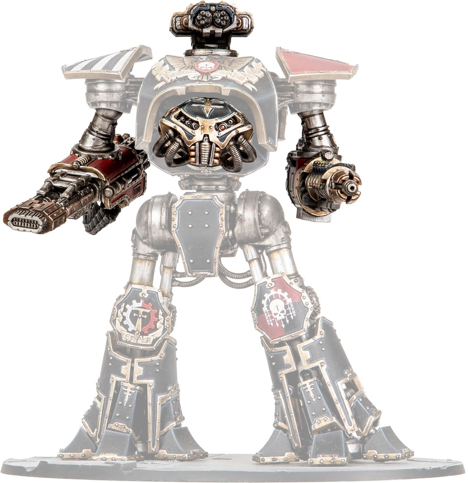 Reaver Titan Weapons: Graviton Obliterator, Volkite Annihilator, Vulcan Mega-Bolter, and Conversion Beam Dissolutor - Image 1