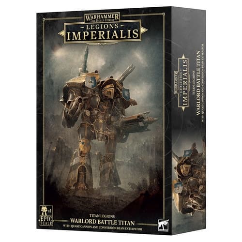 03-108 Horus Heresy: Legions Imperialis: Warlord Titan Quake Cannon & Beam Extirpator - Image 1