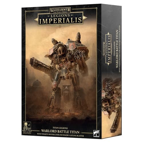 03-109 Horus Heresy: Legions Imperialis: Warlord Titan Volkite & Macro-gatling Blaster - Image 1