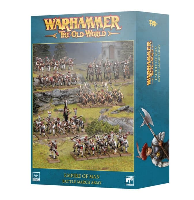Warhammer The Old World Empire of Man Battle March Army - Image 1