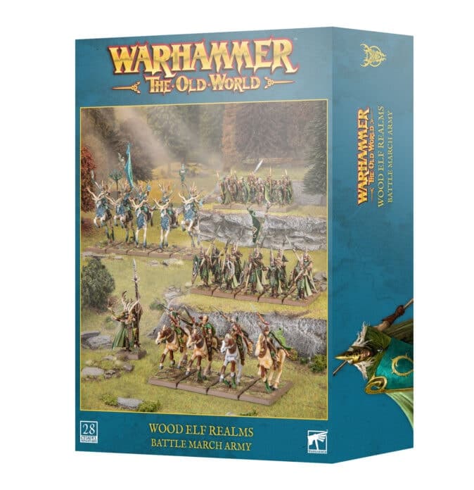 Warhammer The Old World Wood Elf Realms Battle March Army - Image 1