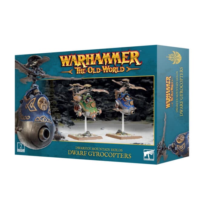 WHTOW Dwarfen Mountain Holds Dwarf Gyrocopters - Image 1