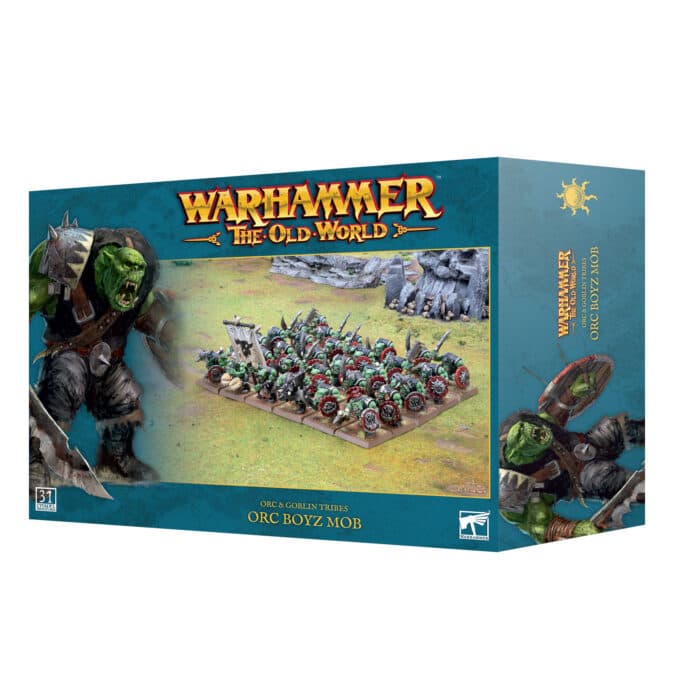 Warhammer The Old World: Orc&Goblin Tribes: Orc Boyz Mob