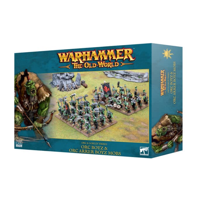 WHTOW Orcs and Goblins Orc Arrer Boyz Mobz - Image 1