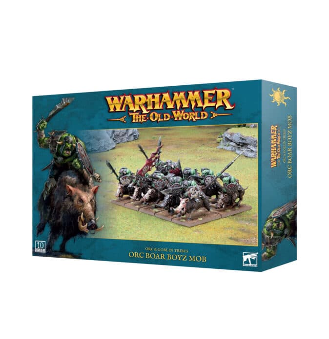 WHTOW Orcs and Goblins Orc Boar Boyz Mob - Image 1