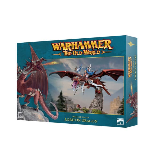 WHTOW: High Elf Realms Lord On Dragon - Image 1