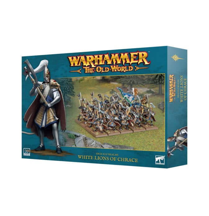WHTOW: High Elf Tealms White Lions Of Chrace